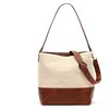 Image de MISAKO Esteni petit sac à bandoulière effet raphia avec anse bandoulière amovible ED. female - Esteni Naturel 25x23x16 cm