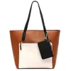 Image de MISAKO Minervina grand sac shopper tricolore avec pendentif female - Minervina Multicolore 33x32x12cm