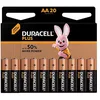 Image de Duracell Plus AA Mignon Lot de 20 Piles alcalines LR6 LR6/MN1500