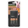 Image de Chargeur de piles Duracell CEF27 Noir + 2 piles AA 1300 mAh et 2 piles AAA 750 mAh en occasion ou reconditionné