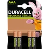 Image de AAA (4pcs) Batterie rechargeable Hybrides nickel-métal (NiMH)