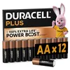 Image de DURACELL AA Plus Piles Alcalines (Lot de 12) 1.5V, LR06