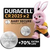 Image de DU20390 Bouton Duracell batterie Lithium 3V DL2025 Pk 2 75072667