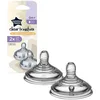 Image de Tommee Tippee Closer to Nature Tétines, Débit Lent, Lot de 2