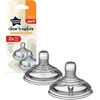 Image de Tommee Tippee Closer to Nature Tétines, Débit Préparation Épaisse, Lot de 2