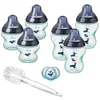 Image de Tommee Tippee Biberon Kit Naissance pour Nouveau-né, Closer to Nature, Blanc et Décoré