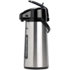 Image de Thermos - Pichet thermos à pompe isotherme gris/noir - 220 cl OS