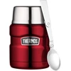 Image de Thermos - Porte aliments isotherme King rouge/argenté - 47 cl OS