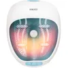Image de HoMedics Deluxe Foot Spa Bain a remous Massage des pieds, maintien de la chaleur, Active la circulation sanguine, 4 bandes de bulles, 2 Pierres de pierre ponce pedicure, jusqu’à la pointure 46