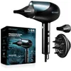 Image de REVAMP Hydro Shield X Shine Hair Dryer   Sèche-Cheveux Professionnel, Jet Ionique pour Volume et Éclat, Capteur de Chaleur, Moteur Puissant de 1800W, Diffuseur, 2 Concentrateurs de Coiffage