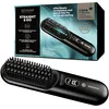 Image de REVAMP Straight & Go Brosse Lissante Sans Fil   Mini Lisseur Ionique avec Dents en Céramique, Recharge USB-C, 60 min d’Autonomie Sans Fil   Brosse Chauffante de Voyage Cheveux et Barbe