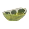 Image de Bol ovale TYPHOON - lime - World Food Fruits - Céramique émaillée - 28 x 22 cm