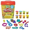 Image de Play-Doh Super Boîte à Accessoires avec 8 Pots de Pâte à Modeler - Jeu Éducatif pour Enfants de 3 Ans et Plus