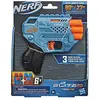 Image de Nerf Elite 2.0, Blaster Trio SD-3, Inclut 6 Fléchettes Officielles Nerf, 3 Canons, Rail Tactique pour Personnaliser Son Blaster