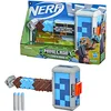 Image de Nerf Minecraft, Marteau Lance-fléchettes Stormlander, Tire 3 fléchettes, inclut 3 fléchettes Elite Officielles