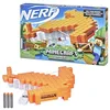 Image de Nerf Minecraft arbalète à fléchettes Pillager's Crossbow, inclut 3 fléchettes Nerf Elite, Tire comme Une Vraie arbalète
