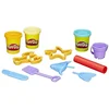 Image de Play-Doh Mini baril Les animaux avec 7 outils et 3 pots de pâte à modeler. jouets pour enfants