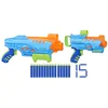 Image de Nerf Elite Junior Ultimate Starter Set, 2 Blasters, 15 fléchettes Nerf Elite