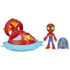 Image de Figurine avec véhicule Spidey And His Amazing Friends Roto