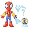 Image de Spidey et Ses Amis Extraordinaires, Jeu électronique, Figurine de 25 cm avec Sons et lumières, Jouets préscolaires à partir de 3 Ans