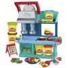 Image de Play-Doh Kitchen Creations, Le resto des Petits cuistots, Coffret de Cuisine avec pâte à Modeler et 2 côtés pour Jouer, pour Filles et garçons, TU