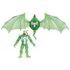 Image de Marvel Spider-Man, Epic Hero Series Web Splashers, Coffret Green Symbiote Hydro-Ailes, Figurine de 10 cm avec véhicule