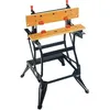 Image de Etabli etau pliable - BLACK+DECKER - WM550-XJ - 2 mâchoires en bambou - charge maximale de 250 kg