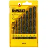 Image de Coffret de 10 forets métal DEWALT DT5911-QZ HSS-R