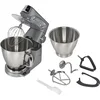 Image de Kenwood Titanium Chef Baker XL KVL85.004SI, Robot Cuisine avec Balance Intégrée, K-Fouet, Duo Bol, Robot Pâtissier avec Crochet de Pétrissage, Fouet et Bol 7L, 1200W, Argent