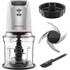 Image de Mini-hachoir - KENWOOD - CHP61.100WH - 500 W - 08 L - 4 lames en acier inoxydable - Blanc