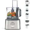 Image de Kenwood FDM316SS Multipro Compact+ Robot de cuisine avec balance intégrée, 11 accessoires inclus, design compact et puissant