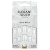 Image de Polished Colour 24 Nails With Glue Squoval Quite White