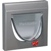 Image de PetSafe - Chatière Classique à 4 Options de Fermeture Manuelle - Accès Flexible, Design Durable - Gris, Tunnel Inclus