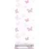 Image de Superfresco Easy Papier peint intissé Papillons glamour 1005 x 52cm Rose, Mauve | Revêtement Mural, Tapisserie | Ambiance Facile à poser et à enlever