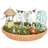 Image de TOMY - My Fairy Garden, Le Jardin de Licorne E72906FR, Jardin à Faire Pousser pour Enfant, Idée de Cadeau, Mini Figurine Licorne, Jouet Fille À partir de 4 Ans+