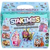 Image de TOMY Stakimos Big Dreams Lot de 3 kits de bricolage pour enfants pour construire vos propres adorables personnages 3D à partir de mousse de polyester recyclée | Pas de colle ou de découpe nécessaire |