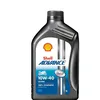 Image de SHELL Huile moteur Advance 10W-40 Huile entièrement synthétique Huile API SN 4T Ultra 1 L