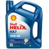 Image de SHELL Huile moteur Helix 10W-40 Huile en partie synthétique huile ACEA A3/B4 API CF HX7 DIESEL 4 L Compatible avec VW Golf IV 3/5 portes 1J1 Polo IV 3/5 portes 9N, 9A Golf III 3/5 portes 1H1