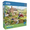 Image de Gibsons MacNeil Farm 500XL Puzzle pour adultes   Pièces extra larges pour une manipulation facile   Scène de vie rustique traditionnelle   Fabriqué au Royaume-Uni et dans l'UE   Excellente idée cadeau