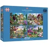 Image de Flora & Fauna: 4X500 Pieces