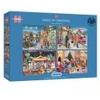 Image de Gibsons 4 Puzzles - Trevor Mitchell - Magic of Christmas
