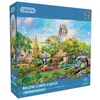 Image de Gibsons Puzzle 1000 pièces : sous Le château de Corfe
