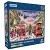 Image de Regent Street | Puzzle de 1000 pièces | Noël à Londres | Puzzle durable pour adultes | Excellent cadeau pour adultes | Gibsons Games B Corp