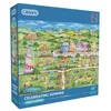 Image de Gibsons Gibsons Games Puzzle de 1000 pièces Célébration de l'été   Beau puzzle coloré pour adultes | Planche 100 % recyclée de qualité supérieure | Excellent cadeau | Gibsons Games