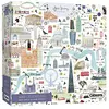Image de Gibsons Puzzle 1000 pièces : Plan de Londres