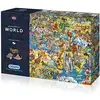 Image de Gibsons Puzzles 1000 pièces : Maria Rabinki : Monde Merveilleux