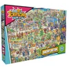 Image de Gibsons Jokesaws: Barmy Britain Puzzle de 1000 pièces amusant et durable pour adultes Planche 100 % recyclée de qualité supérieure Excellent cadeau pour adultes Gibsons Games B Corp