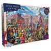 Image de Gibsons Gibsons Games   Puzzle Final Days of War de 1000 pièces   Célébration de la journée VE à l'extérieur du palais de Buckingham par Steve Crisp   Puzzle commémoratif pour adultes   Qualité