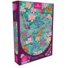 Image de Gibsons   Tranquil Waters Puzzle 1000 pour Adultes   Illustration d'un étang à carpes koï stylisé, peuplé de Poissons et de nénuphars en Fleurs - Dimensions 68 x 49 cm - Fabriqué au Royaume Uni