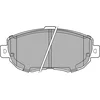 Image de DELPHI Plaquettes de freins Avant avec indicateur d'usure sans accessoires LP1140 Compatible avec LEXUS IS I JCE1, GXE1, TOYOTA SUPRA JZA80